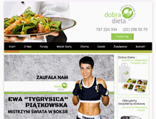 Tablet Screenshot of dobradieta.waw.pl